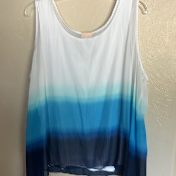 Ruby Rd Tank Top with attached Camisole - Picture 4 of 7